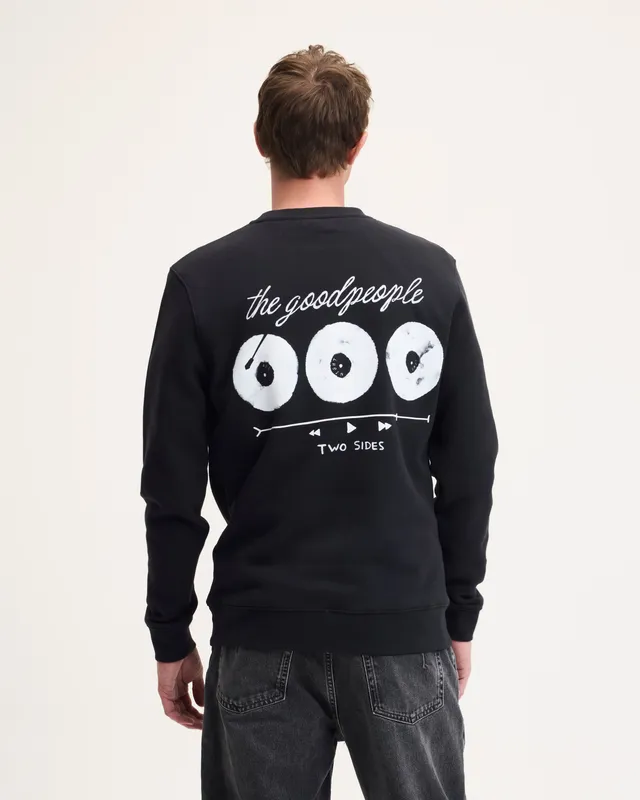 Goodpeople Laurent maglione cotone nero