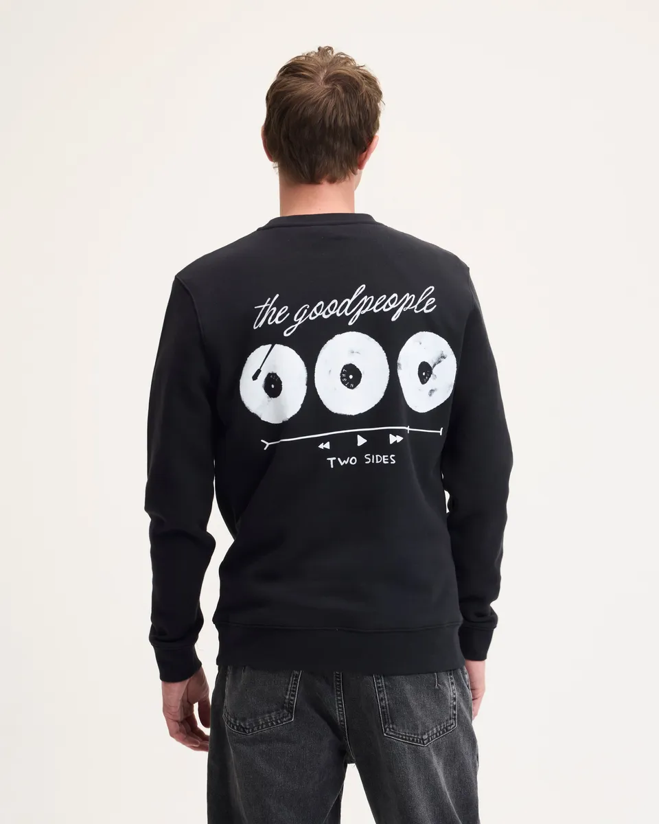 Goodpeople Laurent maglione cotone nero
