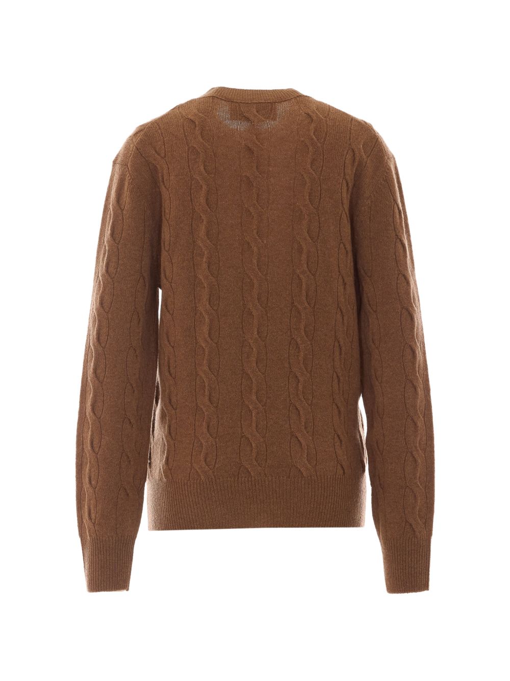 AMI UKS880 maglia marrone camel uomo