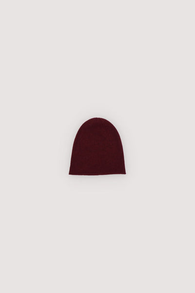 THE NEW SOCIETY Agatha Berretto Donna Cashmere Prugna