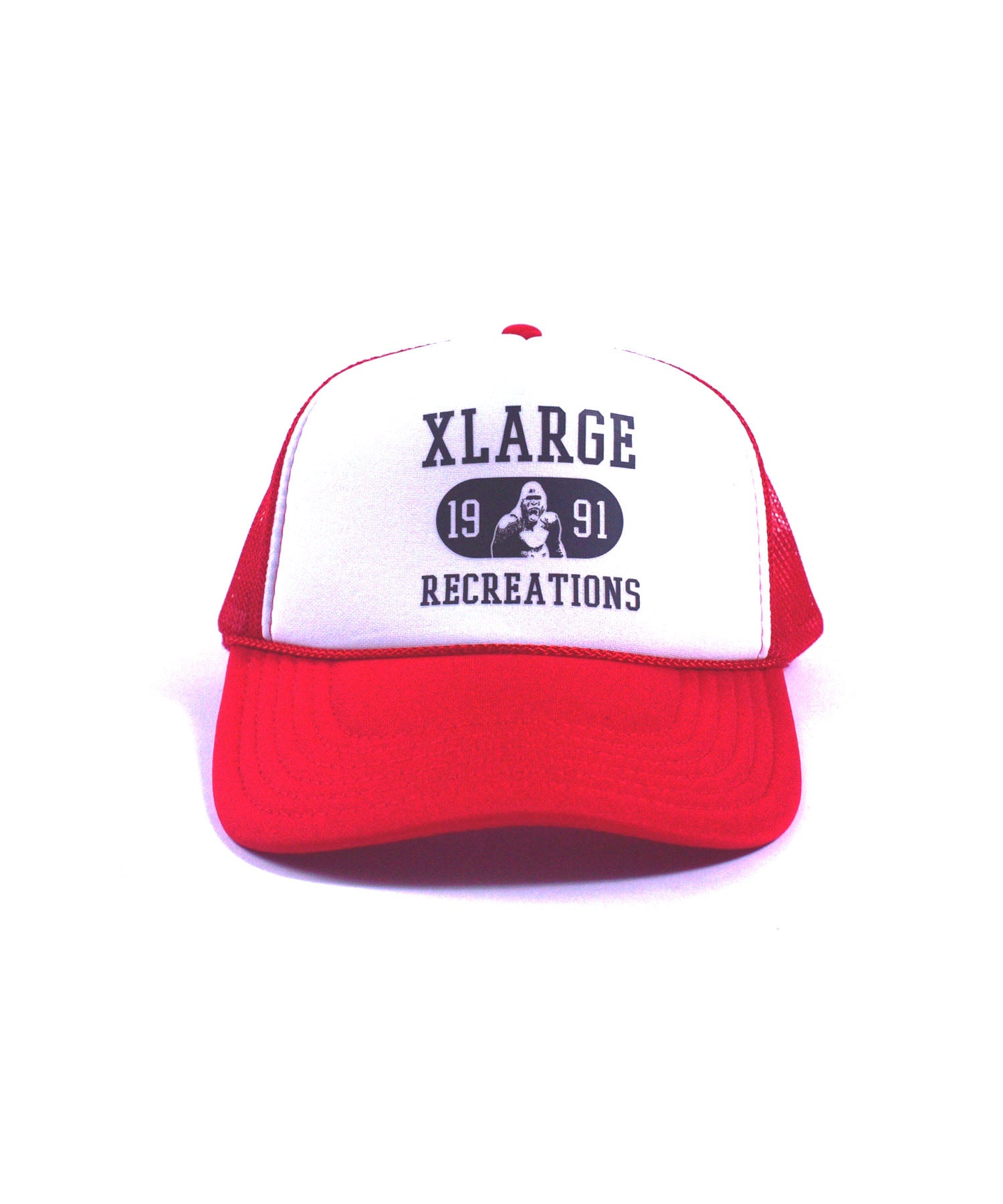 X-Large Recreations Trucker cappello rosso