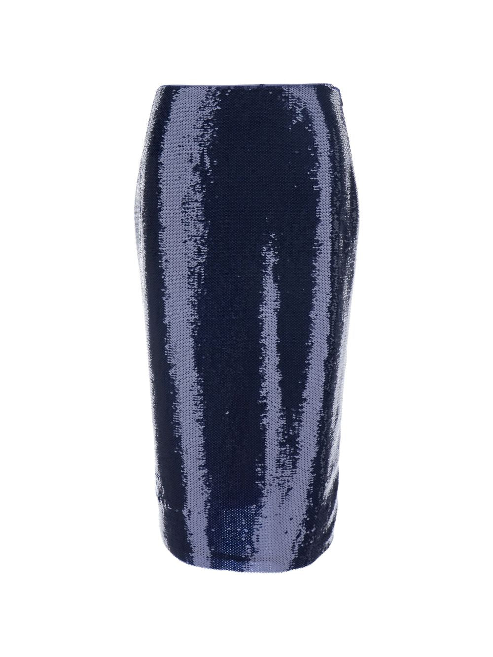 Tom Ford GCJ383 gonna lunga blu royal marrone