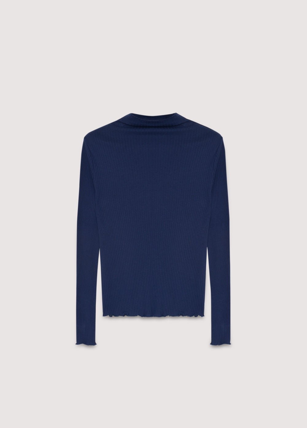The New Society Enea maglietta donna blu navy in cotone