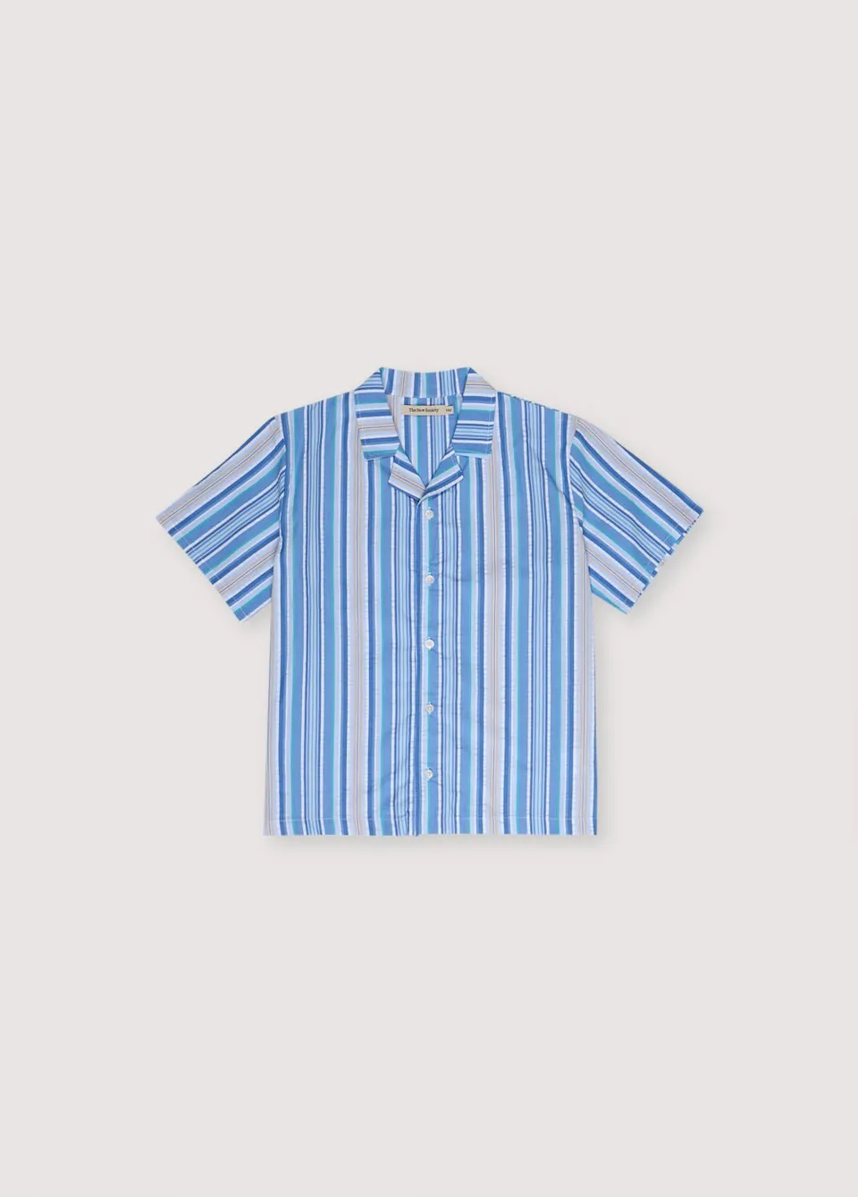 The New Society Tebas Shirt camicia bambino 6y righe cotone