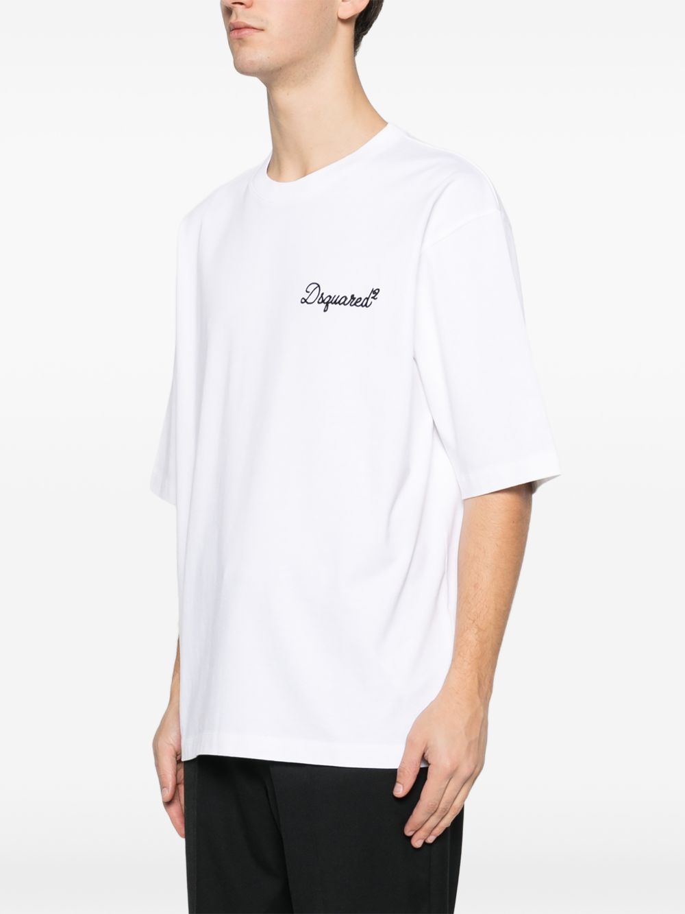 Dsquared2 S74GD1525D20106100 t-shirt bianca uomo