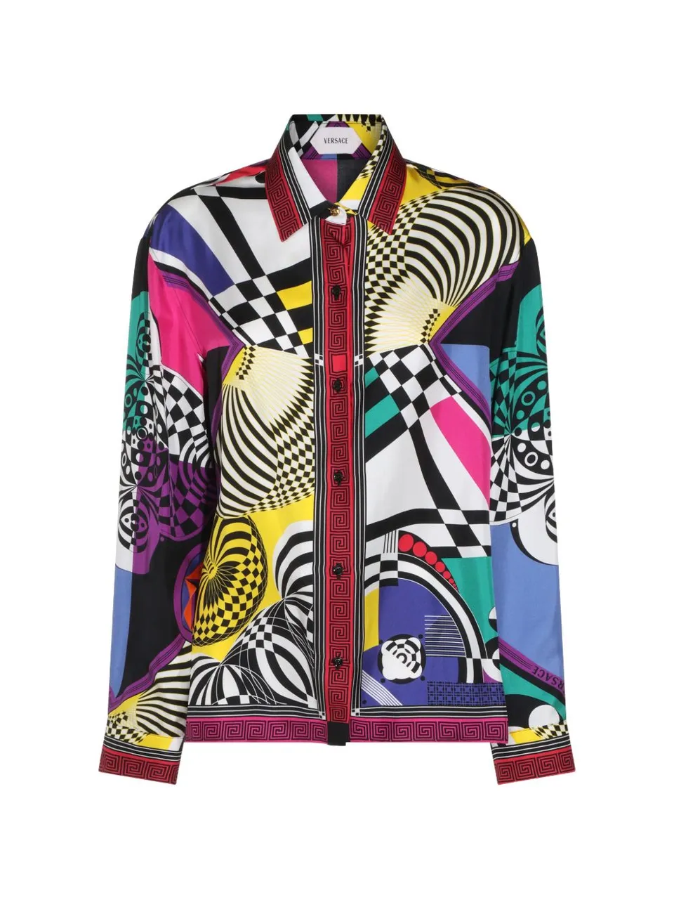 Versace 1024221 camicia multicolor donna