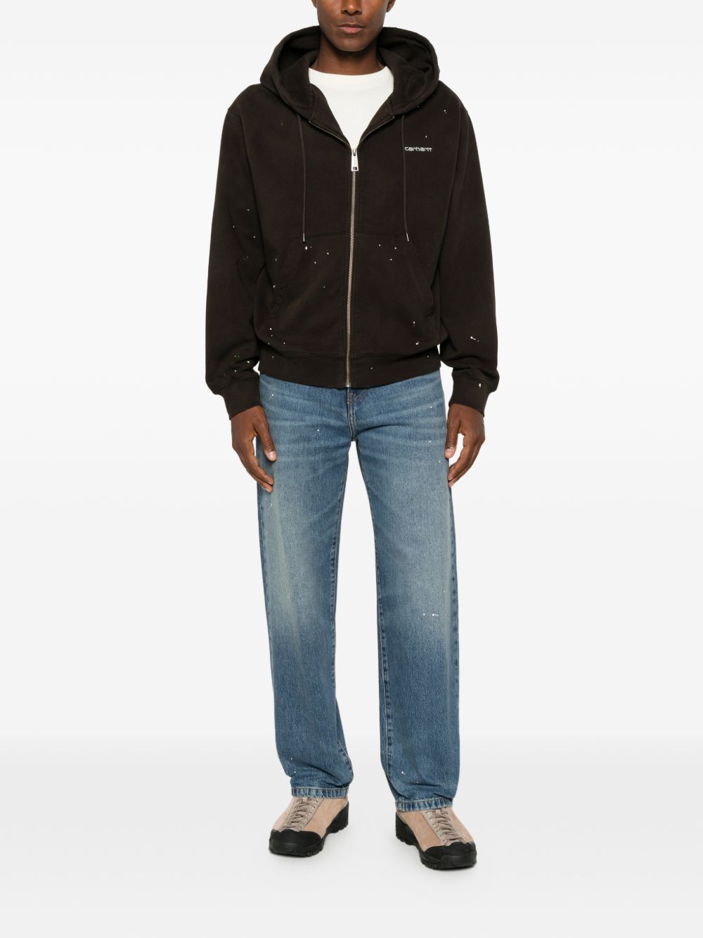Carhartt I034733 jeans uomo blu autunno inverno