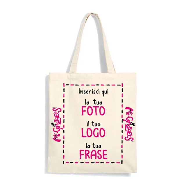 Mr. Gadgets Shopper personalizzabile cotone riutilizzabile