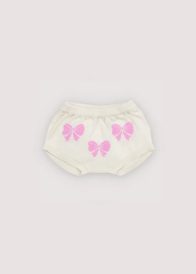 THE NEW SOCIETY Pinpilin Bloomer Neonato Cotone Rosa 6M