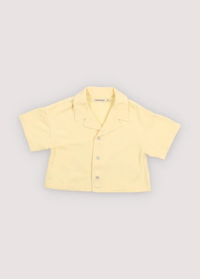 THE NEW SOCIETY Bellis camicia bimba denim 6 anni cotone