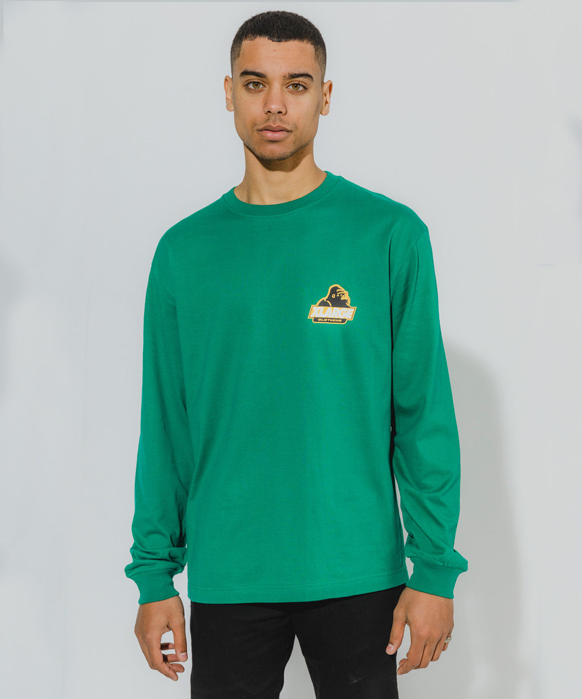 X-Large L/S Tee Old OG maglietta bianca cotone