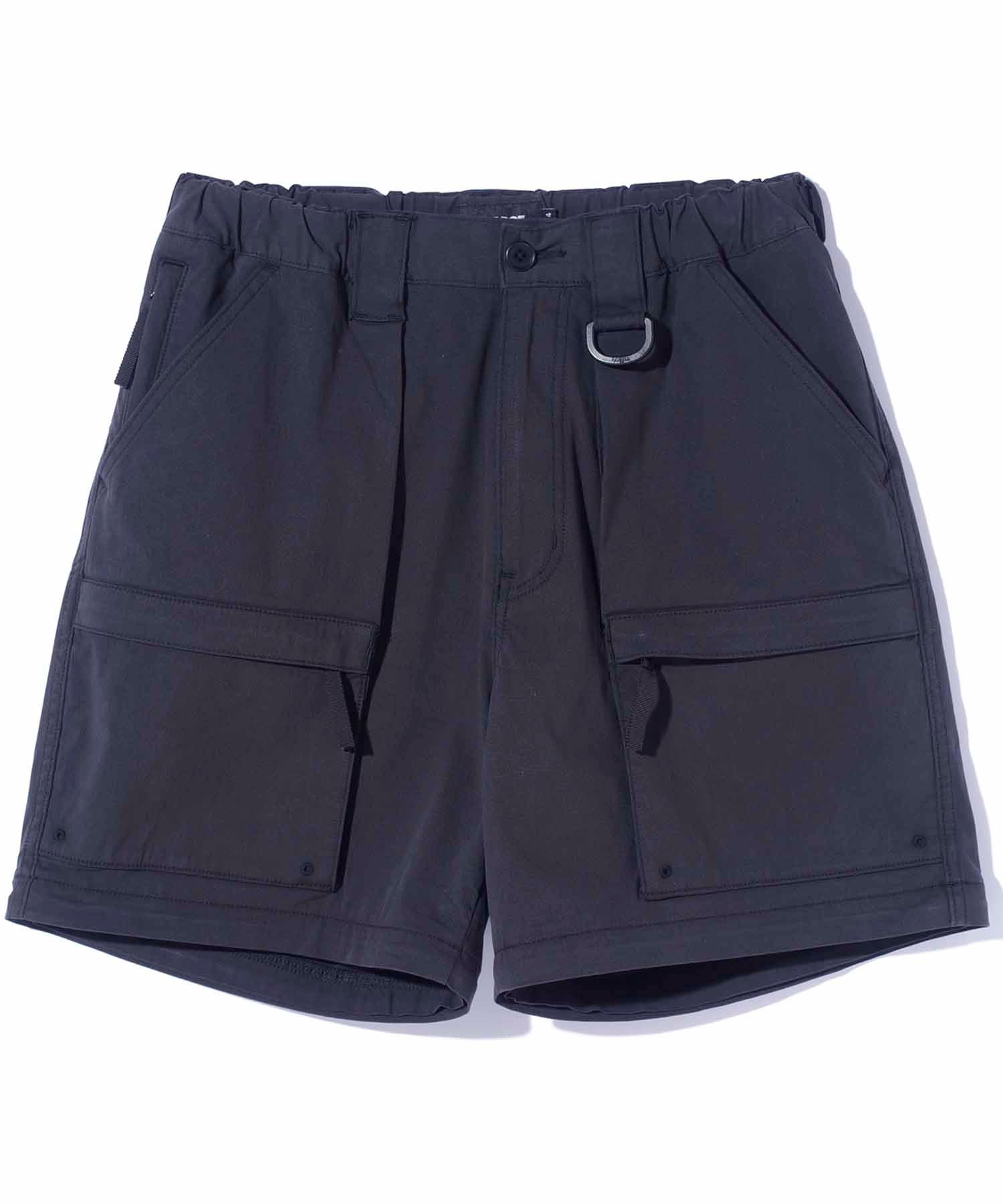X-Large Convertible Bush pantaloni neri cotone