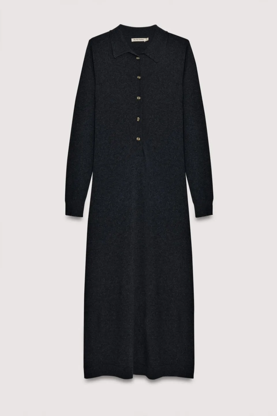The New Society Agatha abito donna grigio cashmere
