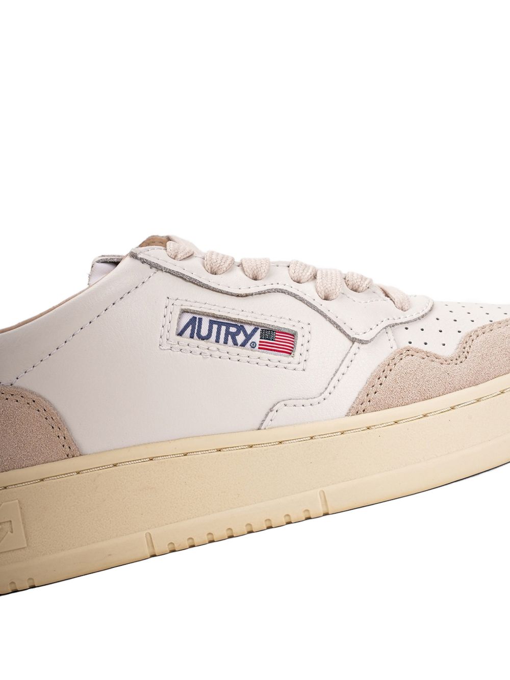 Autry AULM LS16 Sneakers bianche traforate uomo