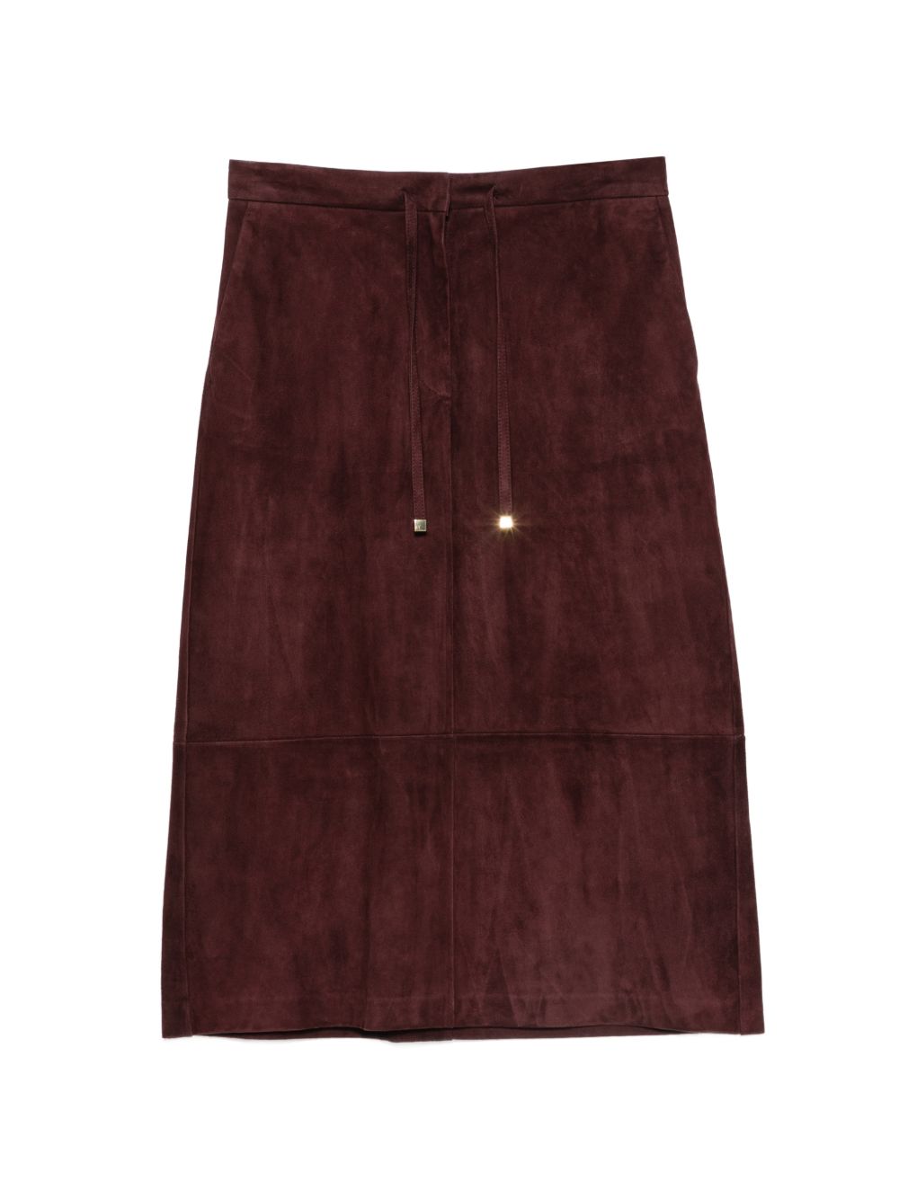 S Max Mara 2629406011600 gonna corta dark ruby donna