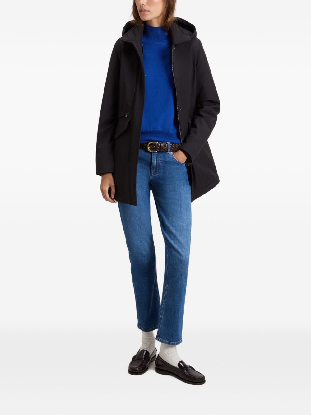 Woolrich CFWWOU2203FR giubbotto bomber donna nero