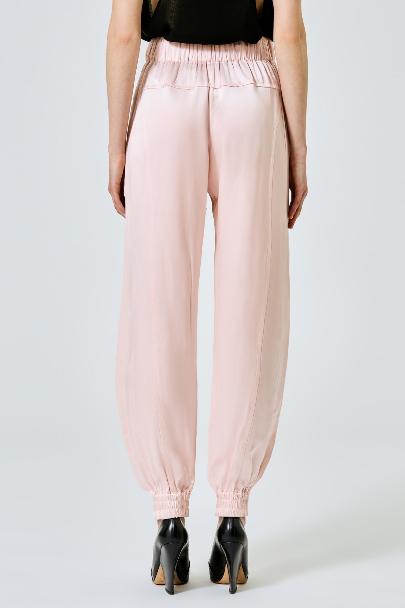 Sa Su Phi Valentina jogger double satin rosa