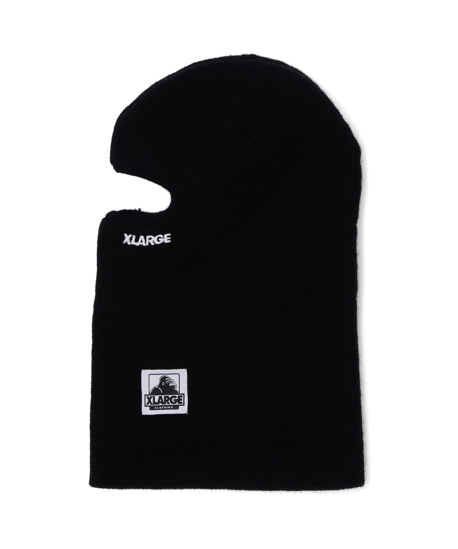 X-Large Balaclava passamontagna nero in acrilico