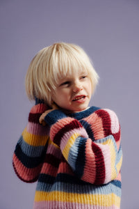 The New Society Julia maglione righe mohair