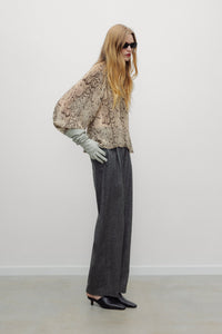 The New Society Isley camicia donna serpente viscosa