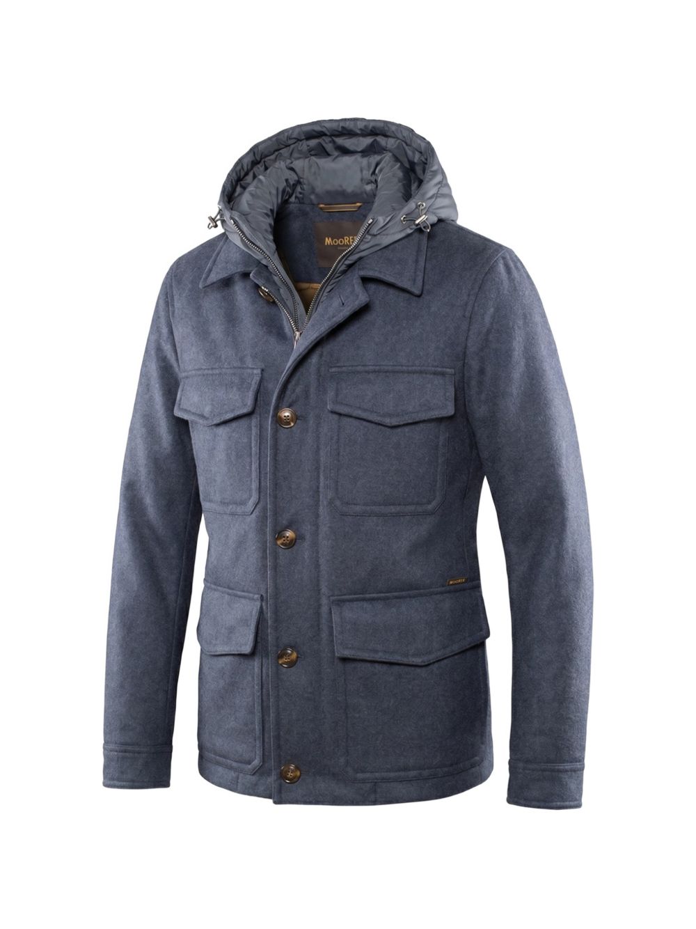 Moorer MOUGI101197 giubbotto blu grey uomo 50-54