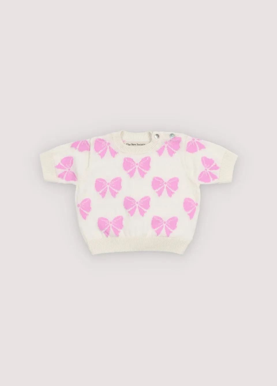 The New Society Pinpilin golfino neonata rosa 6 mesi