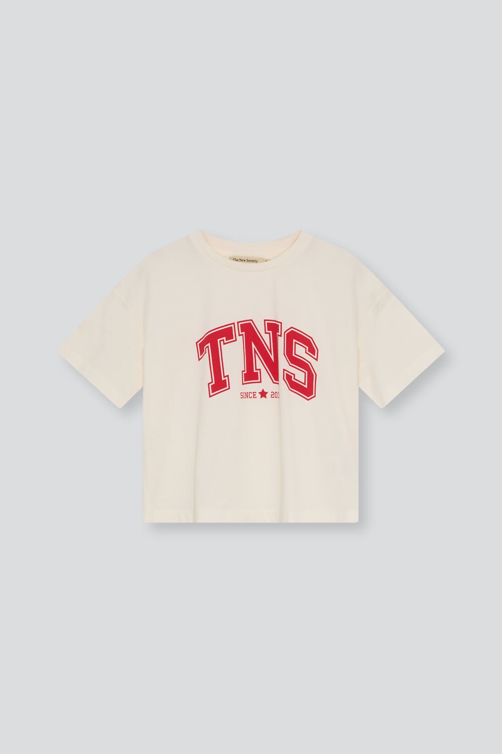 The New Society Tansy T-Shirt Ecru cotone