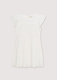The New Society Corfu abito donna bianco cotone
