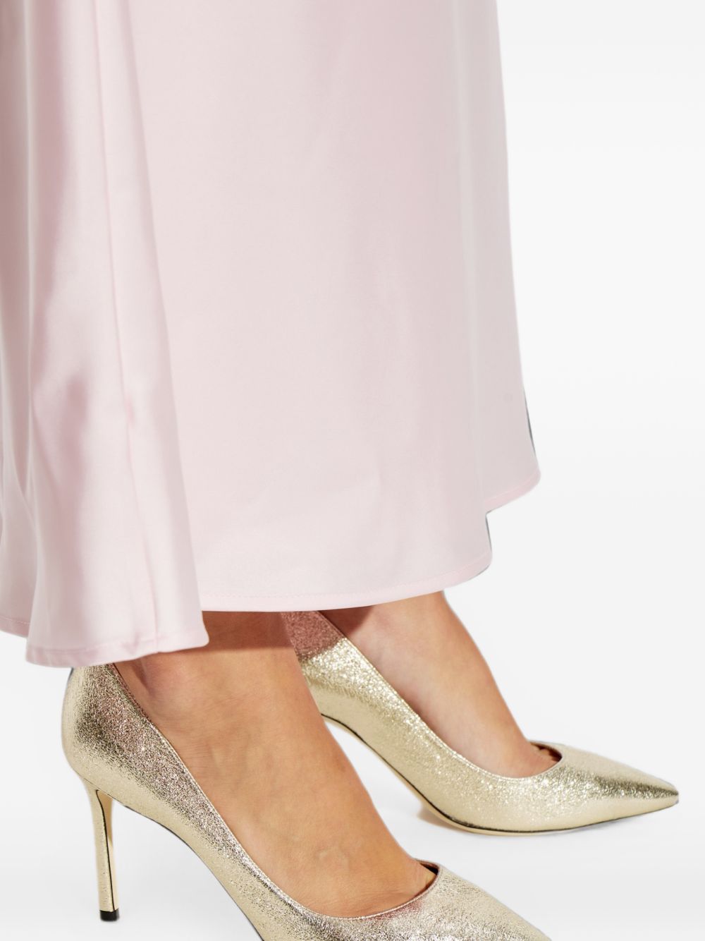 Jimmy Choo Romy 85 decollete platinum donna