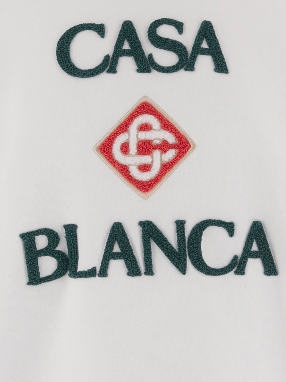 Casablanca M-PF26-JTP-293-03 felpa white uomo