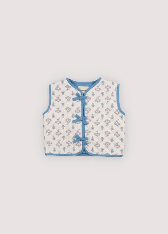 The New Society Clavel Waistcoat Clavel Print gilet 6 anni