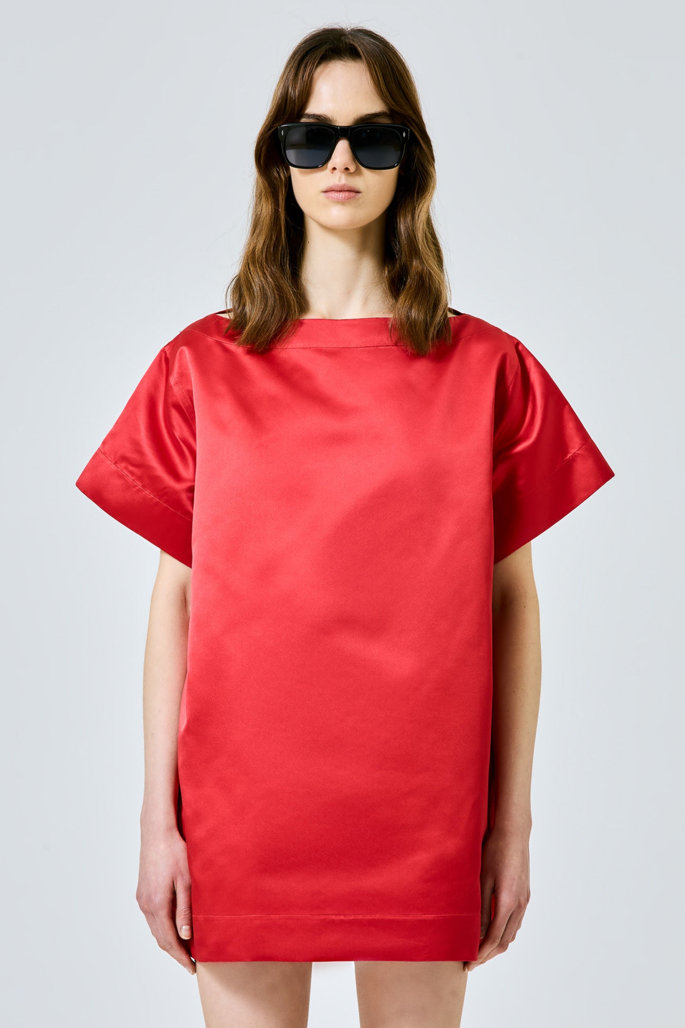 Sa Su Phi Valentina abito rosso taglia 38 seta