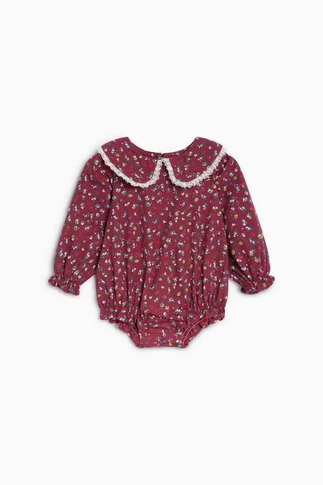 The New Society Bloom tutina neonata fiori cotone