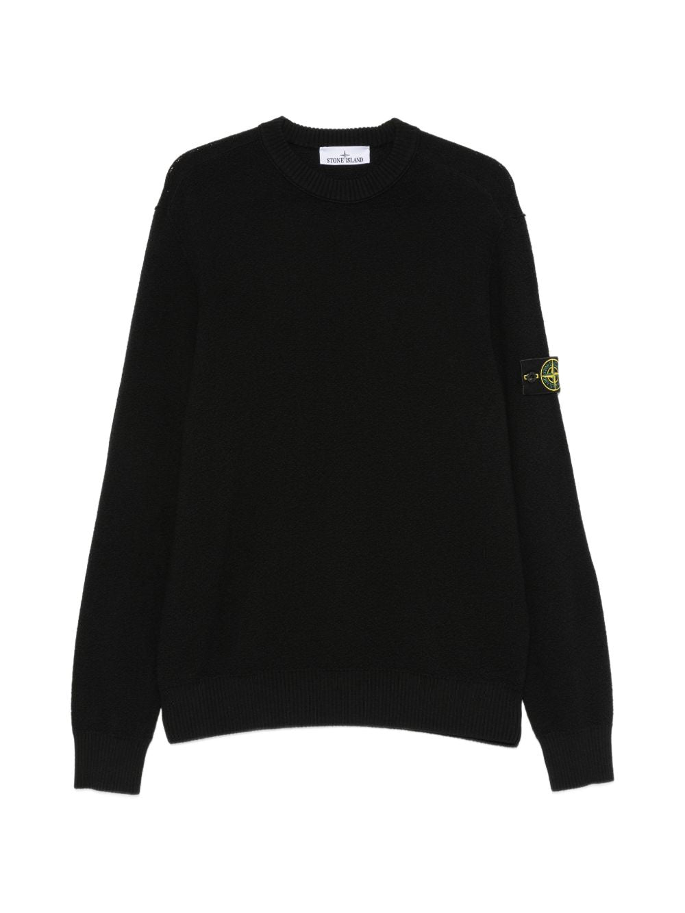 Stone Island L2S155100011 Maglione Nero Lana Uomo