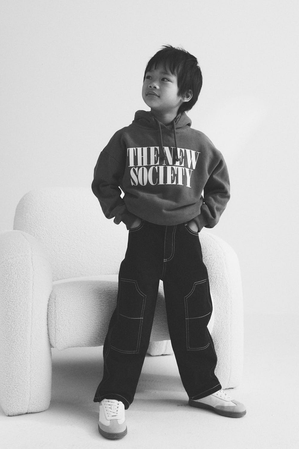 The New Society Yaiza pantaloni bimbo 6 anni cotone