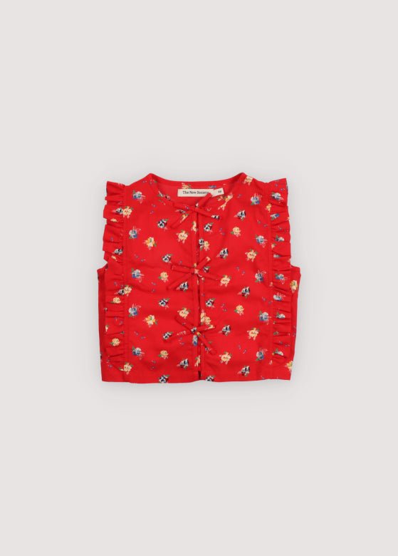 The New Society Amapola Top Amapola Print top bambina 6 anni cotone