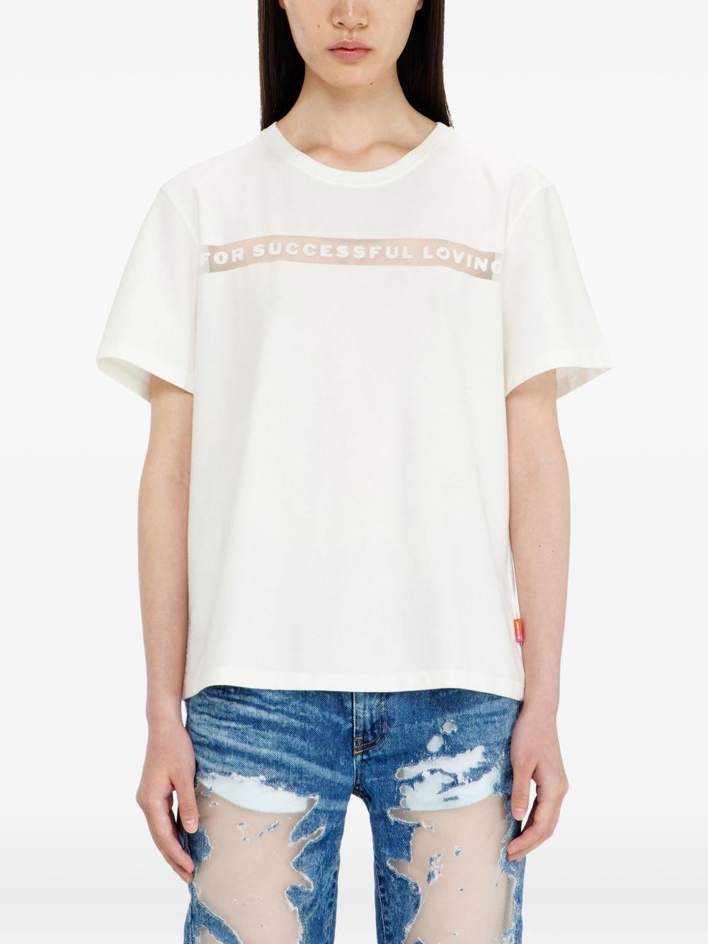 Diesel Capsule P01805 t-shirt bianca unisex