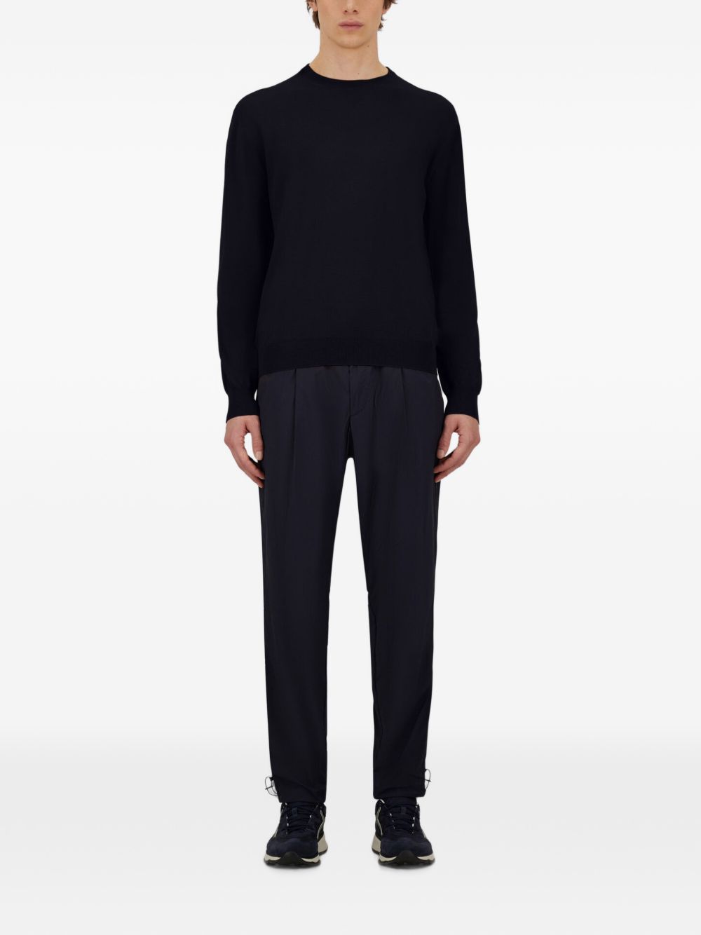 Herno MG00043UR maglia uomo blu navy