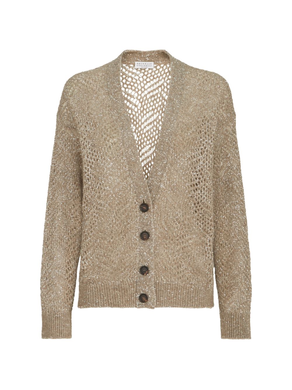 Brunello Cucinelli MRG562506 cardigan donna marrone