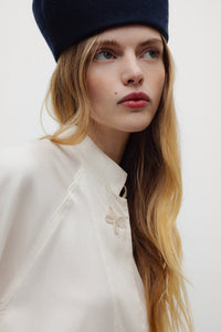 The New Society River camicia bianca tencel