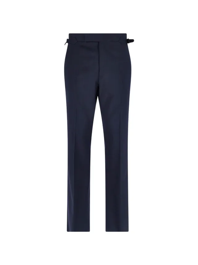 Vivienne Westwood 2F01000R pantaloni blu navy uomo
