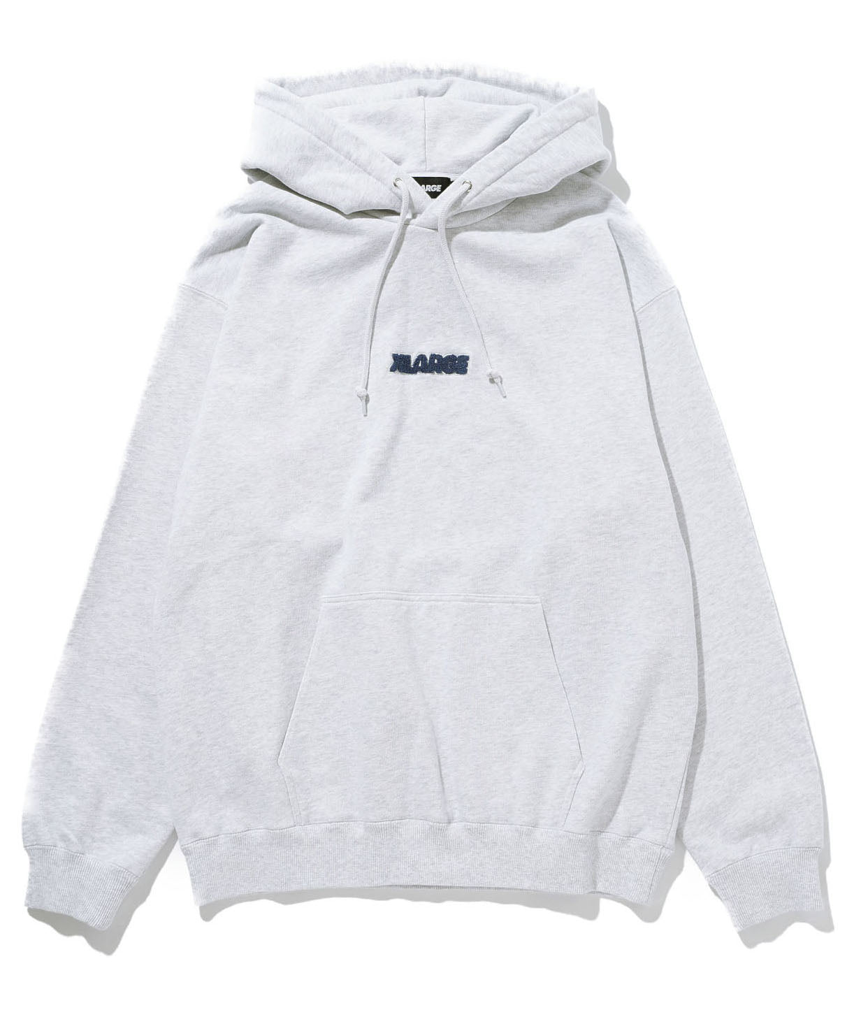 X-Large Chenille Standard Logo felpa con cappuccio nero