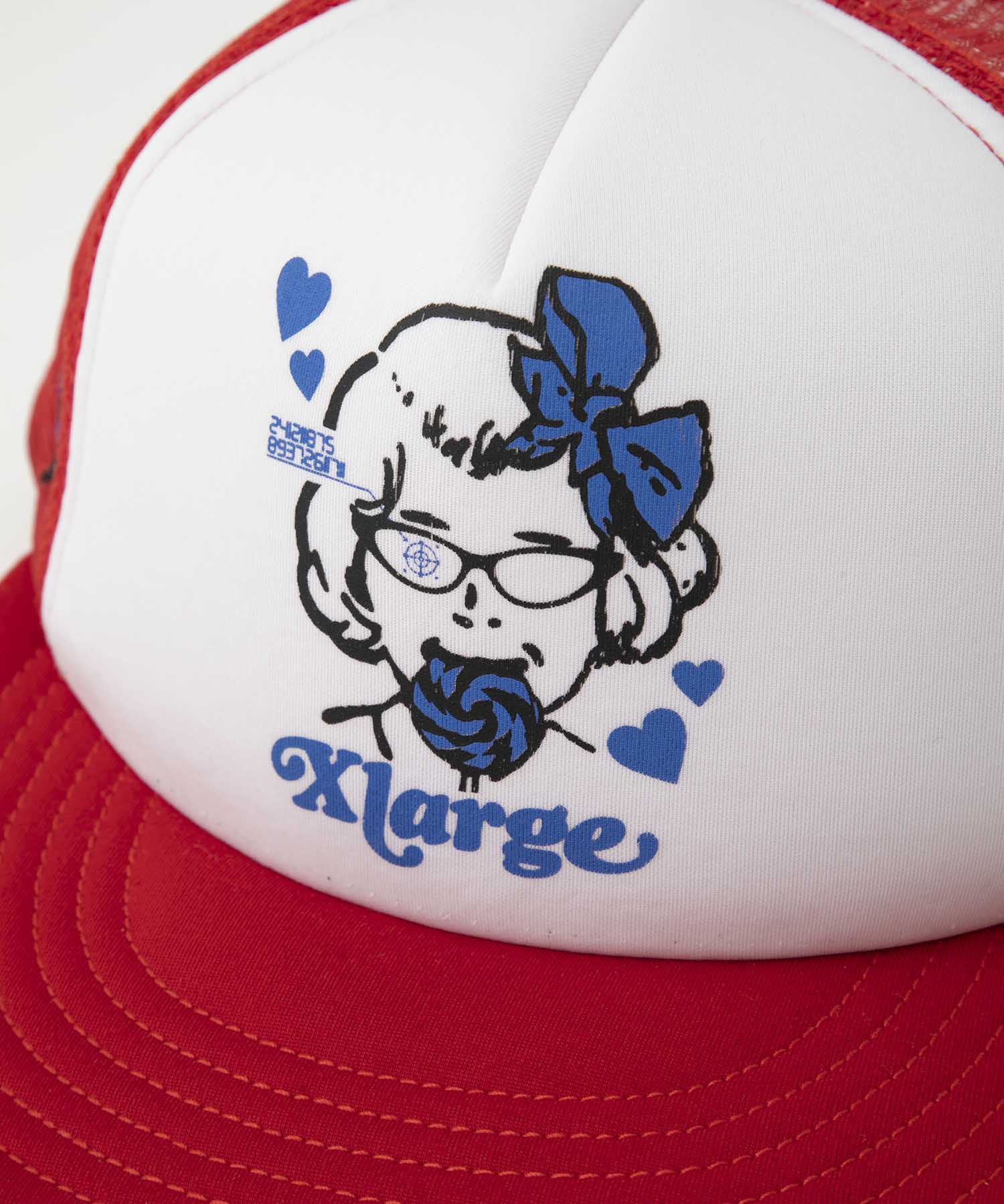 X-Large Lolipop cappellino trucker nero rete