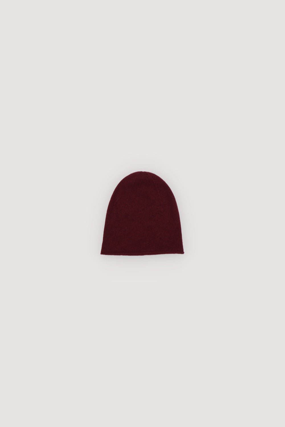 THE NEW SOCIETY Agatha Berretto Donna Cashmere Prugna