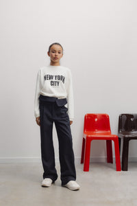 The New Society Kay t-shirt teen cotone pesante