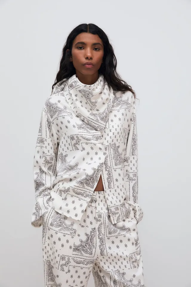 The New Society Anika camicia donna fantasia bandana