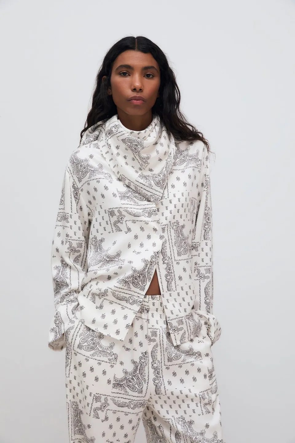 The New Society Anika camicia donna fantasia bandana