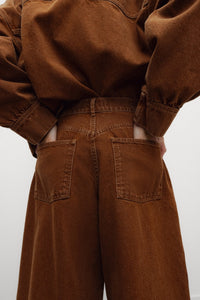 The New Society TNS Denim pantaloni donna Hazel riciclato