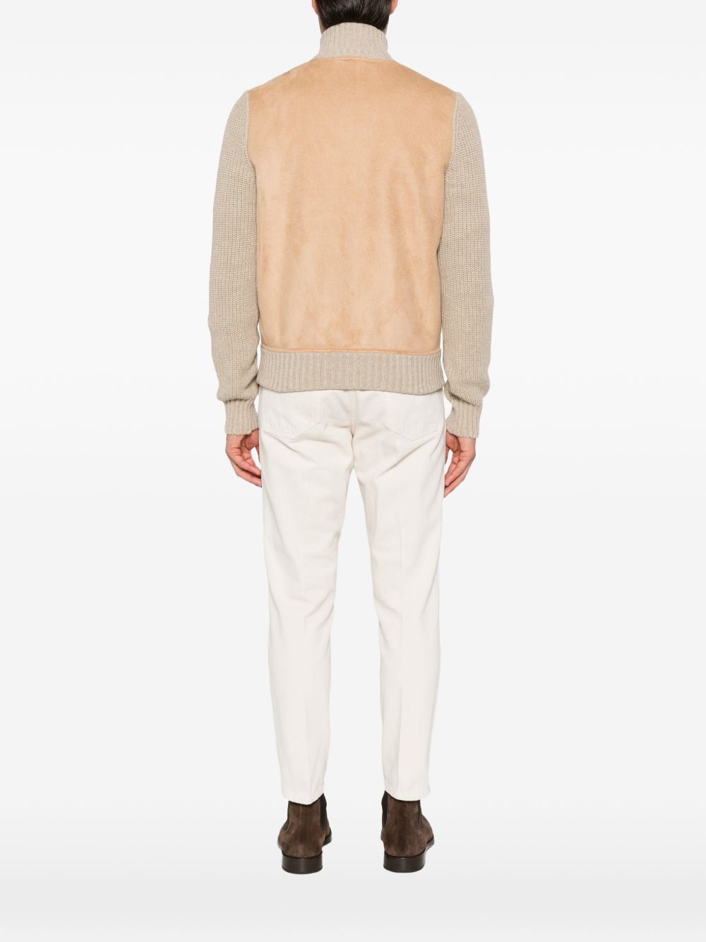 Gransasso 13129 felpa beige uomo