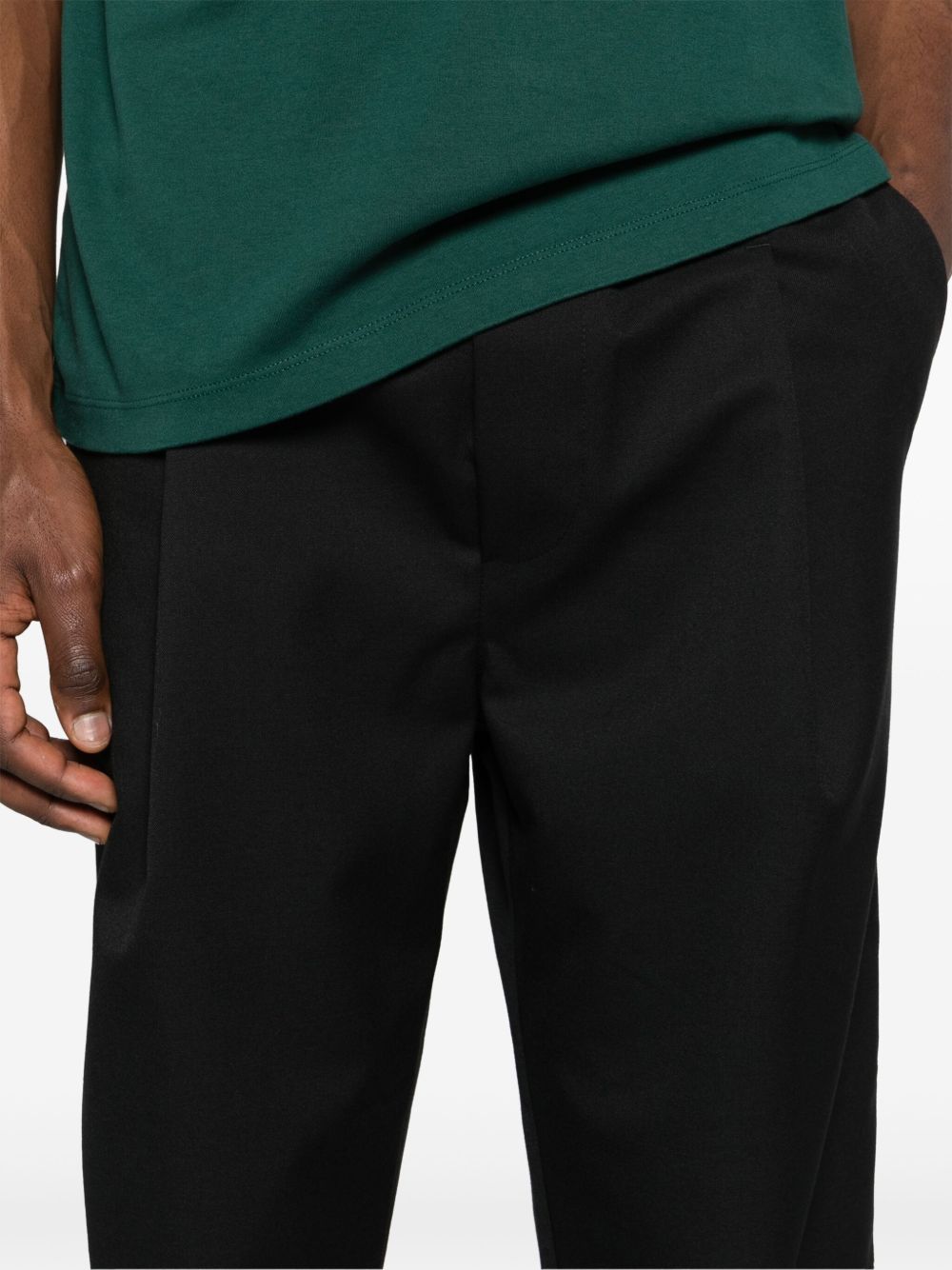 Drôle de Monsieur PERM-BP167 pantaloni neri uomo